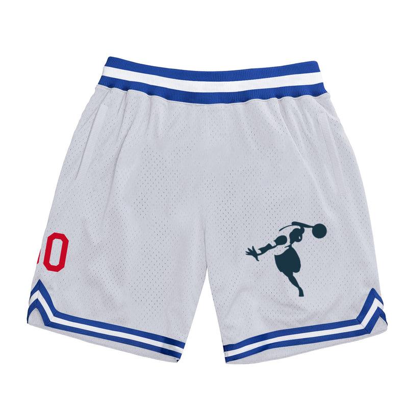 Basketball Player Player Ball Shorts Detailed Silhouette Classic Basketball Shorts 