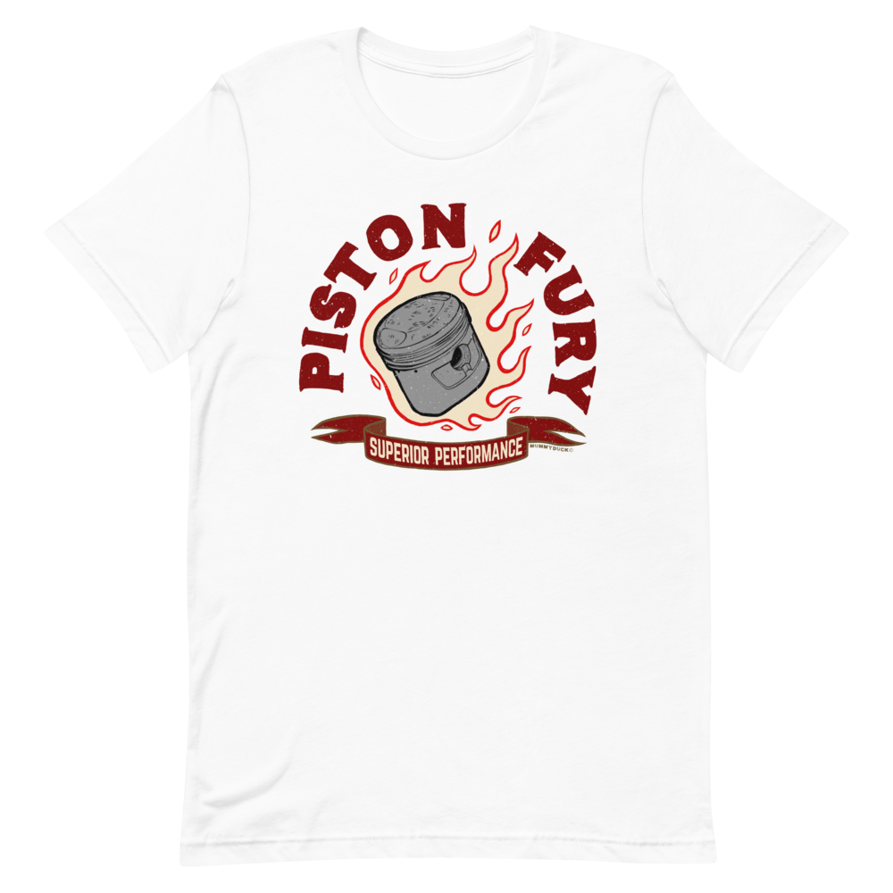 Piston Fury Motorcycle T-Shirt