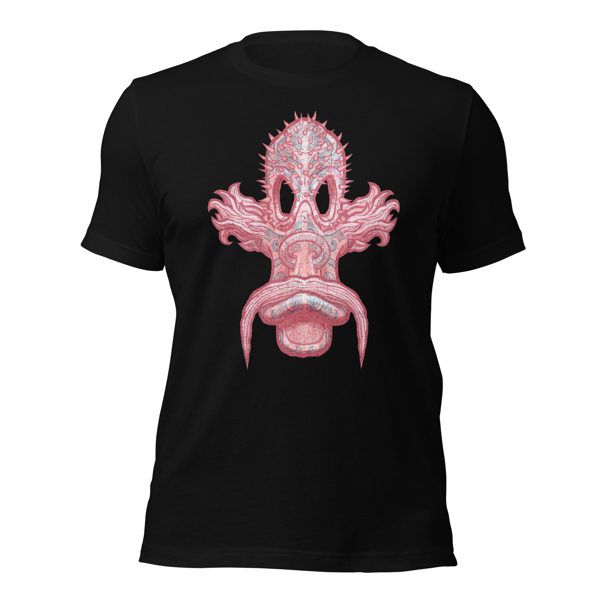 Red Motorcycle Skull No 013 t-shirt